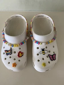 Crocs Classic Festival Vibes Platform Clog Women’s Size 8 - Picture 1 of 10