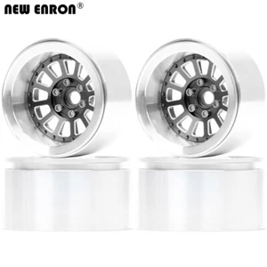 Aluminum 2.2" -10MM Offset Wheel Rim For RC 1/10 Axial SCX10 II 90046 TRAXXAS KM - Picture 1 of 62