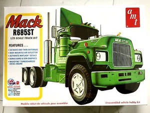 AMT 1/25 MACK R685ST DAY CAB PLASTIC TRANSPORT TRUCK MODEL KIT ITEM # 1039 F/S - Picture 1 of 7
