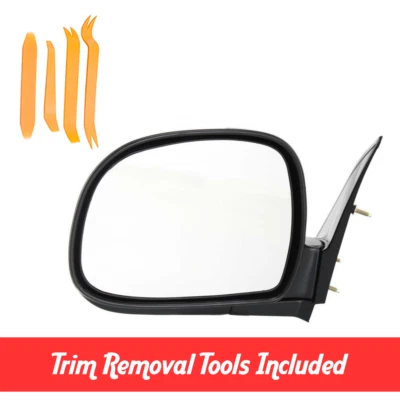 Nuevo espejo retrovisor manual del lado del conductor para Chevrolet S10 Blazer Jimmy GM1320126 1994-1997 Foto 1 de 4