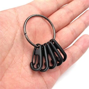 Buckle Release  Concise Hanging Quick-Hanging Alloy Spring Ring Hook Quick Ring - Picture 1 of 8