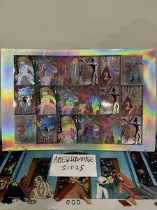 MetaZoo Caster society 1., 2. i 3. miejsce Medal niecięty arkusz Rzadki Graal - Zdjęcie 1 z 4