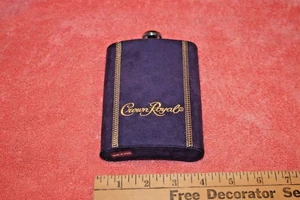 Crown Royal Silver-tone Flask - Picture 1 of 4