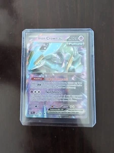 Corona de Hierro EX 81/162 Pokémon Fuerzas Temporales COMO NUEVO - Imagen 1 de 2