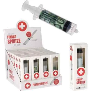 Originelle Verpackung für Geldgeschenk FINANZSPRITZE Geschenk Medizin Pflege - Bild 1 von 1