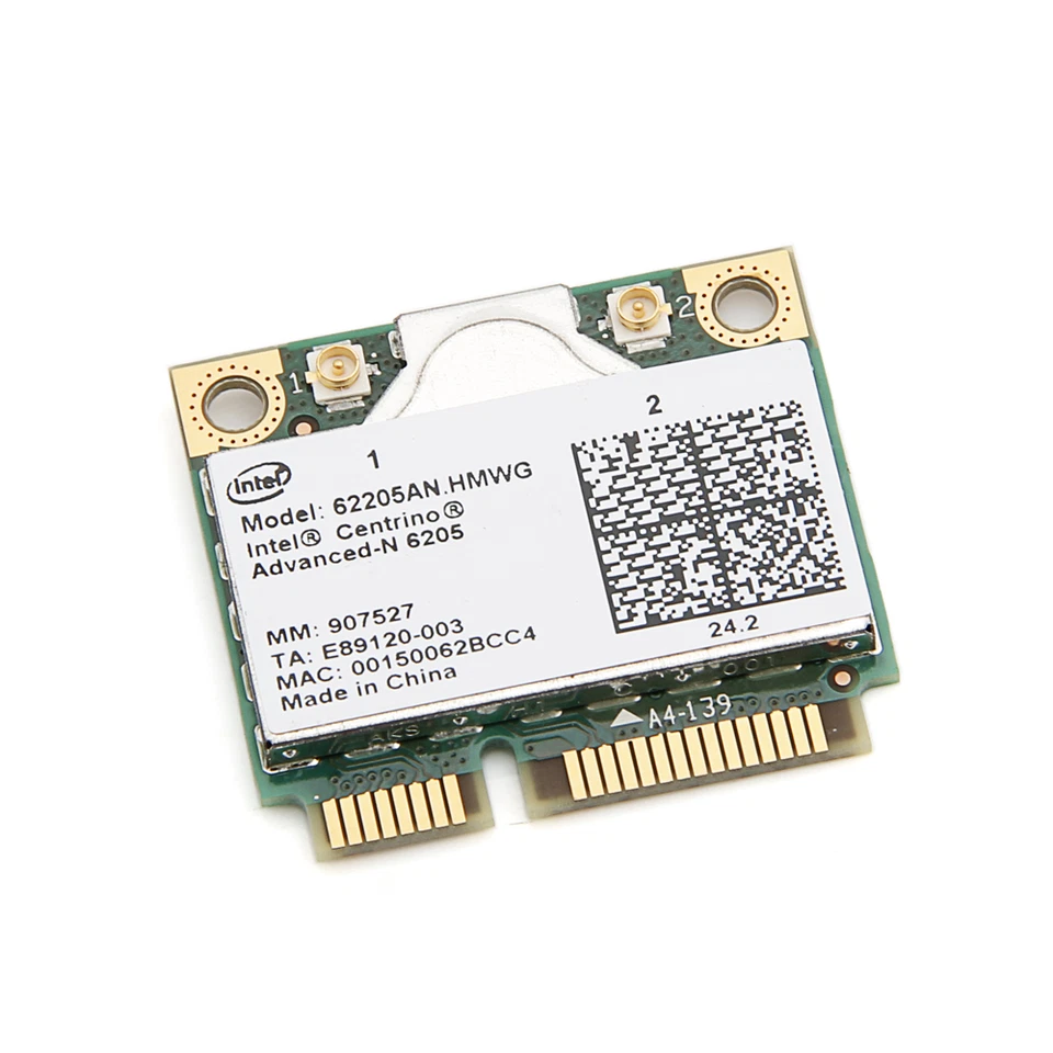 Intel WiFi Link 6205 Wireless LAN Mini Card For DELL ACER TOSHIBA ASUS Laptops - Image 1 of 1