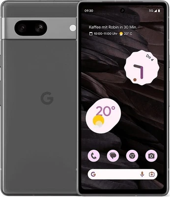 Google Pixel 7a 128GB 5G Charcoal, Molto buono - Ricondizionato - Immagine 1 di 4