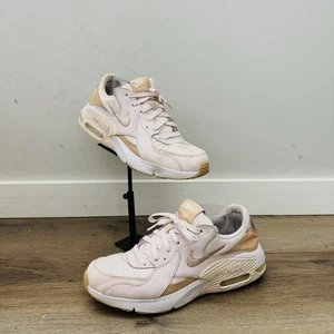 Zapatillas Nike Air Max Excee blancas y doradas para mujer talla 11 - Imagen 1 de 12