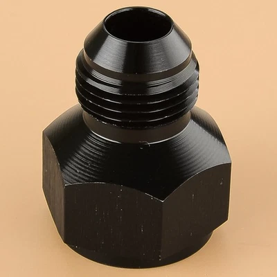 1x Female AN10 to Male AN8 Reducer Expander Hose Fitting Adapter Connector - Image 1 of 4