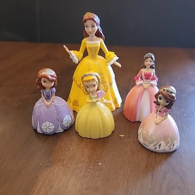 Disney Jr SOFÍA LA PRIMERA Figura Lote Juguetes Pastel Toppers Princesa Set Foto 1 de 4