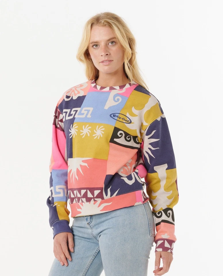 Rip Curl Keepsakes  Crew Pullover - XS - Neu - Bild 1 von 4