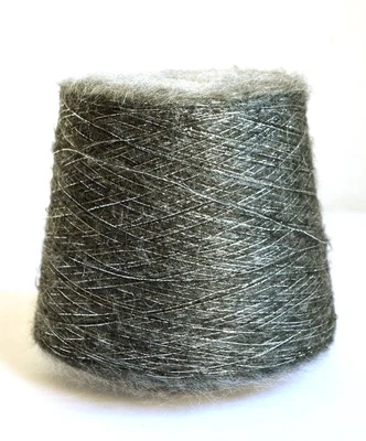 Fluffy Italian Mohair - Lurex Knitting Yarns, 10.6 oz / 300 grams- Balls or Cone - Image 1 of 3