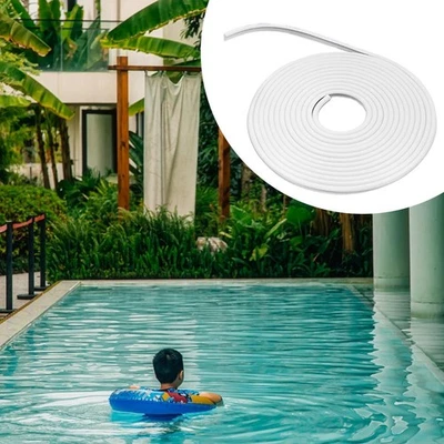Bande de recouvrement de revêtement de piscine robuste, 18 m, flexible, - Photo 1/4