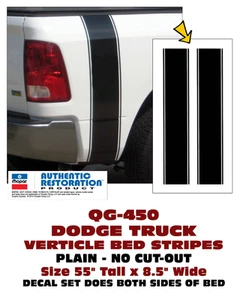 SP QG-450 DODGE VERTICAL BED STRIPE - PLAIN NO DESIGNATION - LICENSED - Bild 1 von 2