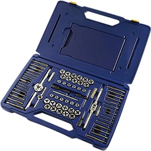 76PC FRACTIONAL/METRIC TAP & HEX Die Set AHN-26376DC Brand New! - Picture 1 of 4