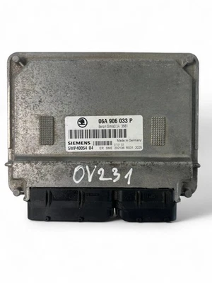 Centralina motore Skoda Octavia I 1U2 ECU 06A906033P 32065024 - Immagine 1 di 4