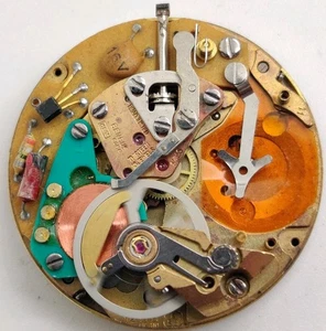 Benrus ETA ESA Cal. 9154 Electronic watch movement Good Staff For Repair - Picture 1 of 6