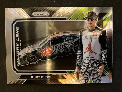 2023 Prizm NASCAR Racing Victory Lane Bound Insert #VLB13 Kurt Busch - Image 1 of 2