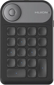 Huion INSPIROY Keydial Mini Wireless 18 Keys Keyboard,Bluetooth Programmable ... - Picture 1 of 9