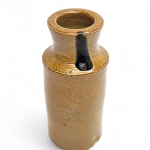 Antique Style Salt Glazed Stoneware Bottle Rustic Pottery 16cm VGC - Foto 1 di 12