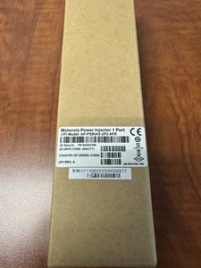 Motorola AP-PSBIAS-2P2-AFR Power Over Ethernet Injector 1 Port AP-6521 AP-6532 - Afbeelding 1 van 1