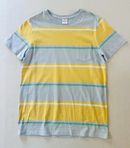 Hanna Andersson Novelty Bold Stripe Tee, size 150, EUC, 67686 - Picture 1 of 3