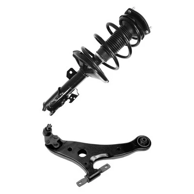 For Toyota Camry 02-03 Strut Assembly and Control Arm Kit Unity Front Passenger - Изображение 1 из 4