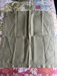 Pottery Barn 100 % Leinen Grün Servietten 4er Set 20" x 20". Von 07/2012 EUC - Bild 1 von 6