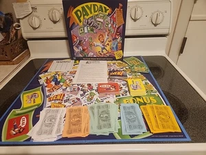 Classic PAYDAY Family Board Game Hasbro Parker Brothers 2000 Complete MINT - Picture 1 of 12
