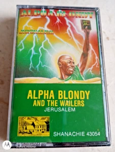 NEW SEALED ALPHA BLONDY AND THE WAILERS JERUSALEM CASSETTE TAPE - Picture 1 of 2