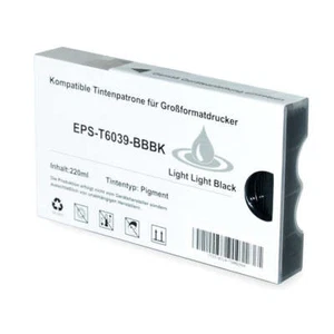 EPSON PATRONEN T6039 LIGHT LIGHT BLACK KOMPATIBEL FÜR EPSON Pro7800,7880,9800 - Bild 1 von 1