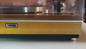Thorens TD-160, 3/4" MDF Heavy Weight BOTTOM COVER Includes CORK MATT - Picture 1 of 11