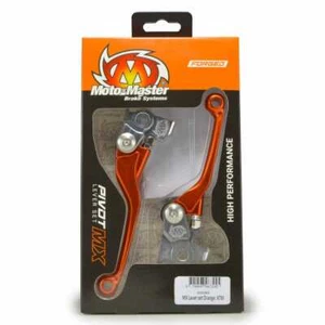 KTM EXC 500 2014-2016 Moto Masters Brake & Clutch Lever Set Orange - Picture 1 of 5