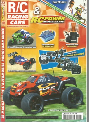 R/C RACING CARS N°198 MANDRIN POIGNEE LIBRE / GO ENGINE GX-3R / CRONO RS9 SVM - Image 1 of 2