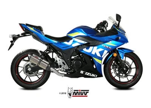 TUBO ESCAPE PARA SUZUKI GSX 250 R 2017 > MIVV SUONO INOX SLIP-ON - Imagen 1 de 3