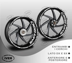Adesivi cerchi ktm smr 990 supermoto 990 bianco sm-r - Imagen 1 de 2