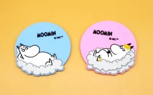 MOOMIN Coasters for Drinks Sky Blue & Pink 2 colors [2 variations] - Picture 1 of 6