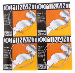 New 135 Thomastik Dominant Violin String 4/4 Full Set Free Shipping G D A E - Picture 1 of 5