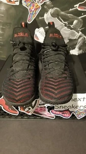 "Nike Lebron 16 XVI ""Fresh Bred"" Negro Rojo (AO2588-002) Para Hombre Talla 8 - Imagen 1 de 11