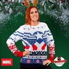 Sam Wilson Captain America Christmas JumperChristmas Ugly Sweater