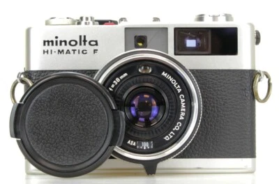 Bouchon Couvre-objectif Pour Minolta HI-MATIC F (Réf#R-404)