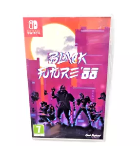 Black Future 88 2D Action Shooter Game on Cartridge Nintendo Switch NEW SEALED - Picture 1 of 2
