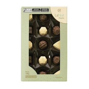 Cacau Show Caixa de Bombons LaNut Mini Show Pistache 108g - Picture 1 of 2