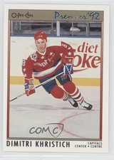 1991-92 O-Pee-Chee Premier Dmitri Khristich Dimitri Khristich #176