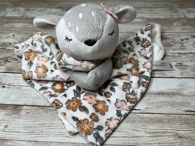 Modern Moments Bebé Ciervo Cervatillo Peluche Lovey - Manta de Seguridad - Bebé Floral Foto 1 de 4