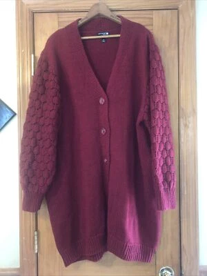 Suéter manga larga delantero con botones 1x diseño original de Antthony 100% acrílico Foto 1 de 4