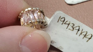 Dije Persona Rosa Estrás Plata Esterlina 925 Cuentas Nuevo con Etiquetas - Imagen 1 de 4