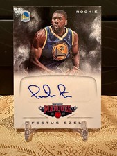 2012-13 Panini Marquee Rookie Signatures Festus Ezeli #54 Rookie Auto RC