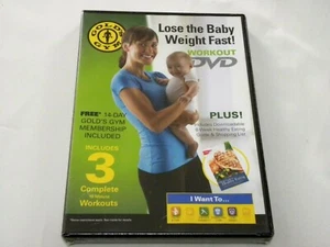 GOLD'S GYM ~ LOSE THE BABY WEIGHT FAST ~ WORKOUT DVD ~ 3 10-MINUTE WORKOUTS - Picture 1 of 2
