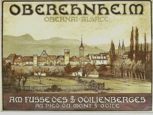 Original vintage poster OBERNAI MEDIEVAL ALSACE FRANCE 1912 - Bild 1 von 1